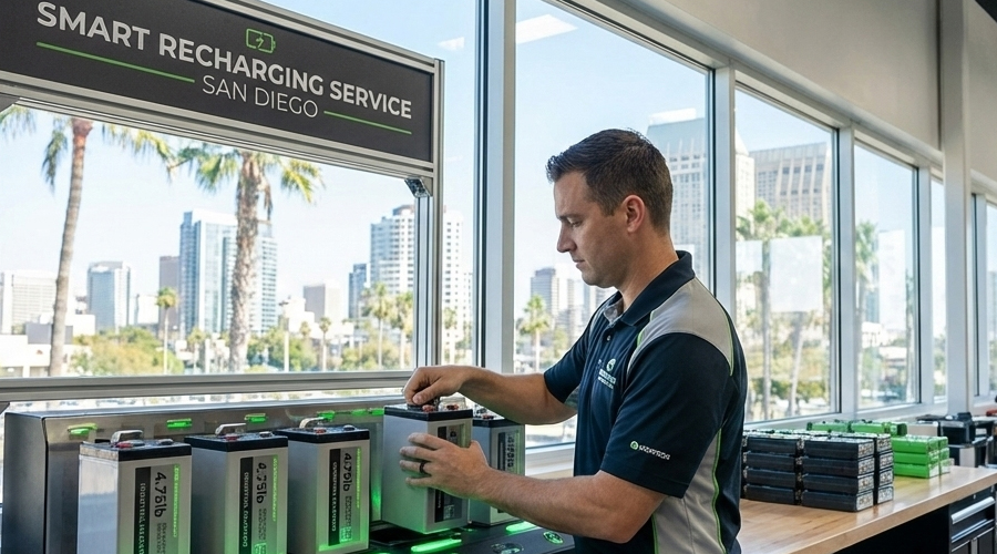 why our 4.75lb alkaline battery recharging service is the smart choice in san diego