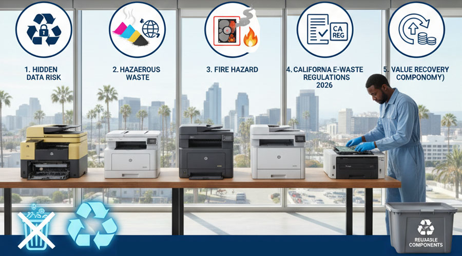 5 reasons why you should never trash your old printer in san diego